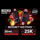Level X Boost G2 Pod - 25000 Puffs