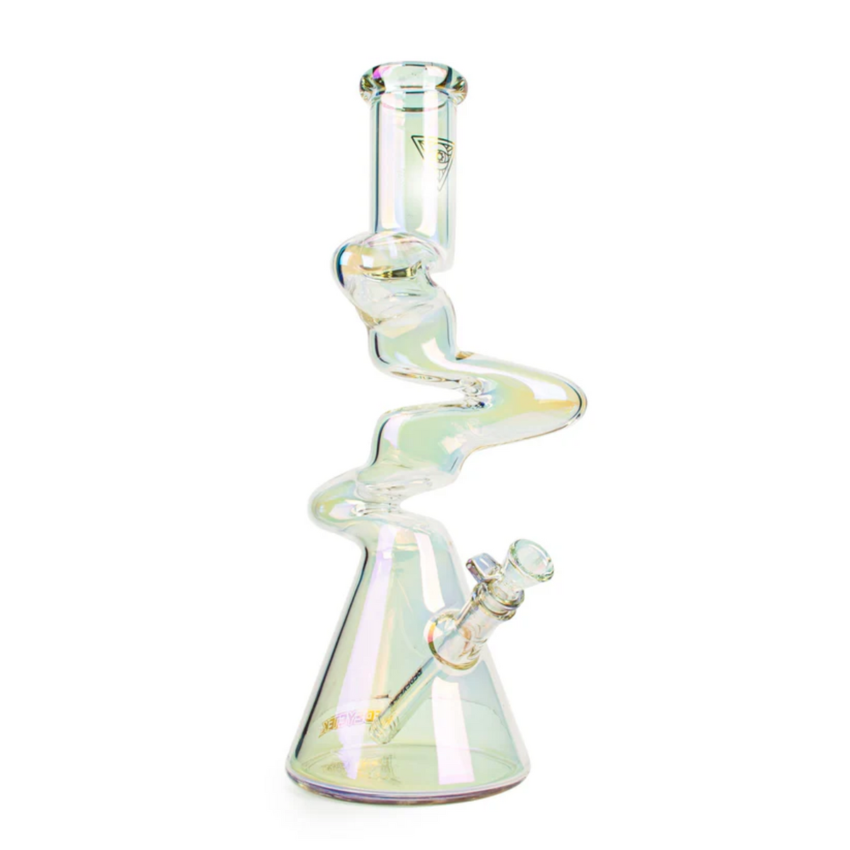 Red Eye - 16" Terminator 3-Arm Zag Water Pipe