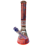Legendary - 16" Colored Grid Beaker Bong