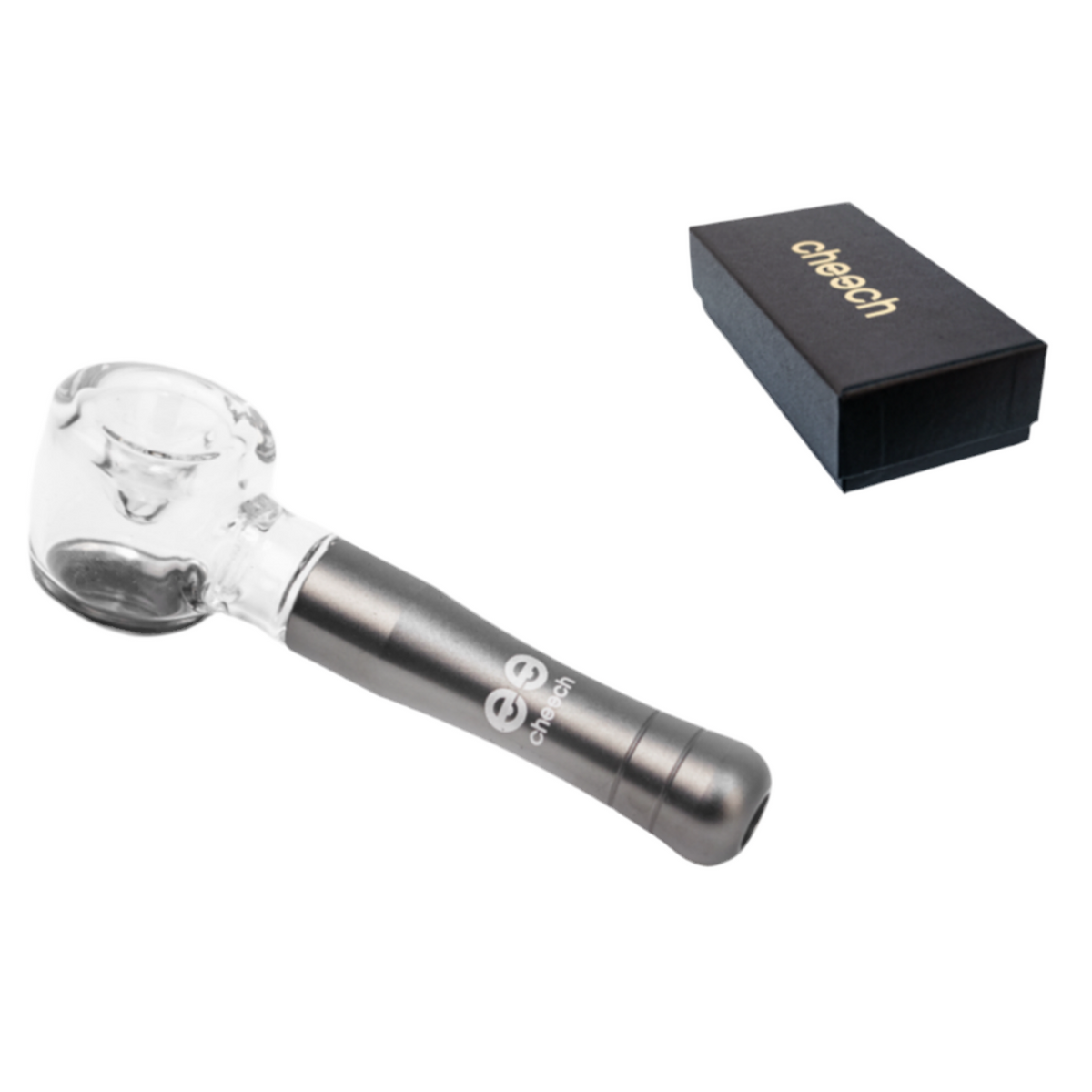Cheech - 4" Aluminium Glass Handpipe (CH-YD-1500)