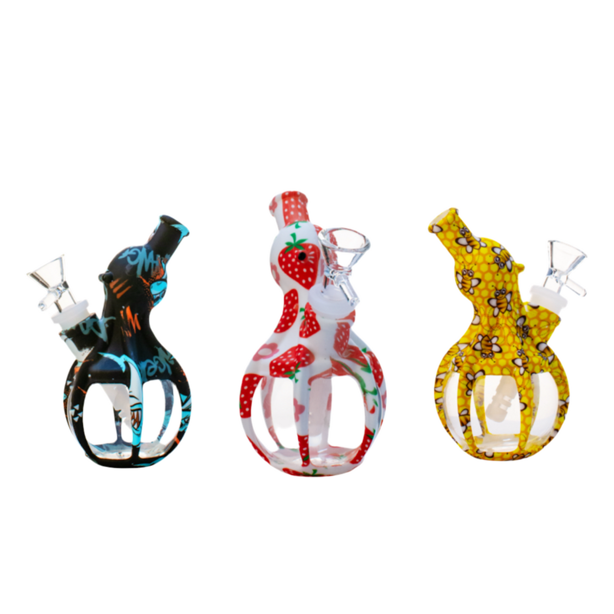 OG - 6" Octopus Silicone Waterpipe (SWP-798)