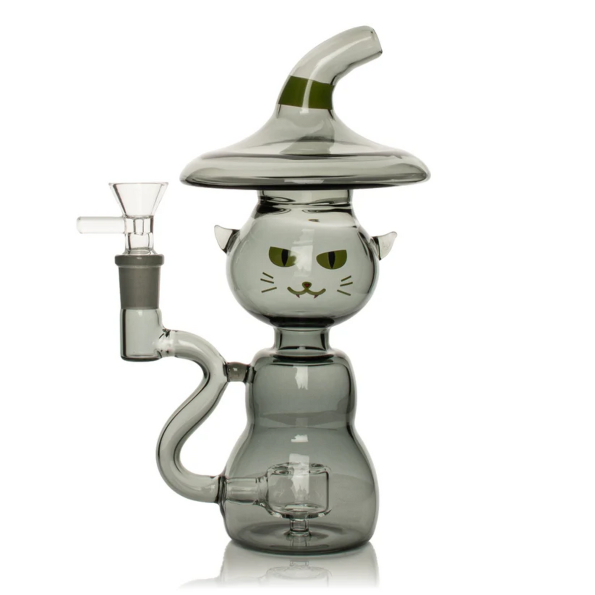 Red Eye - 8" Black Cat Bubbler