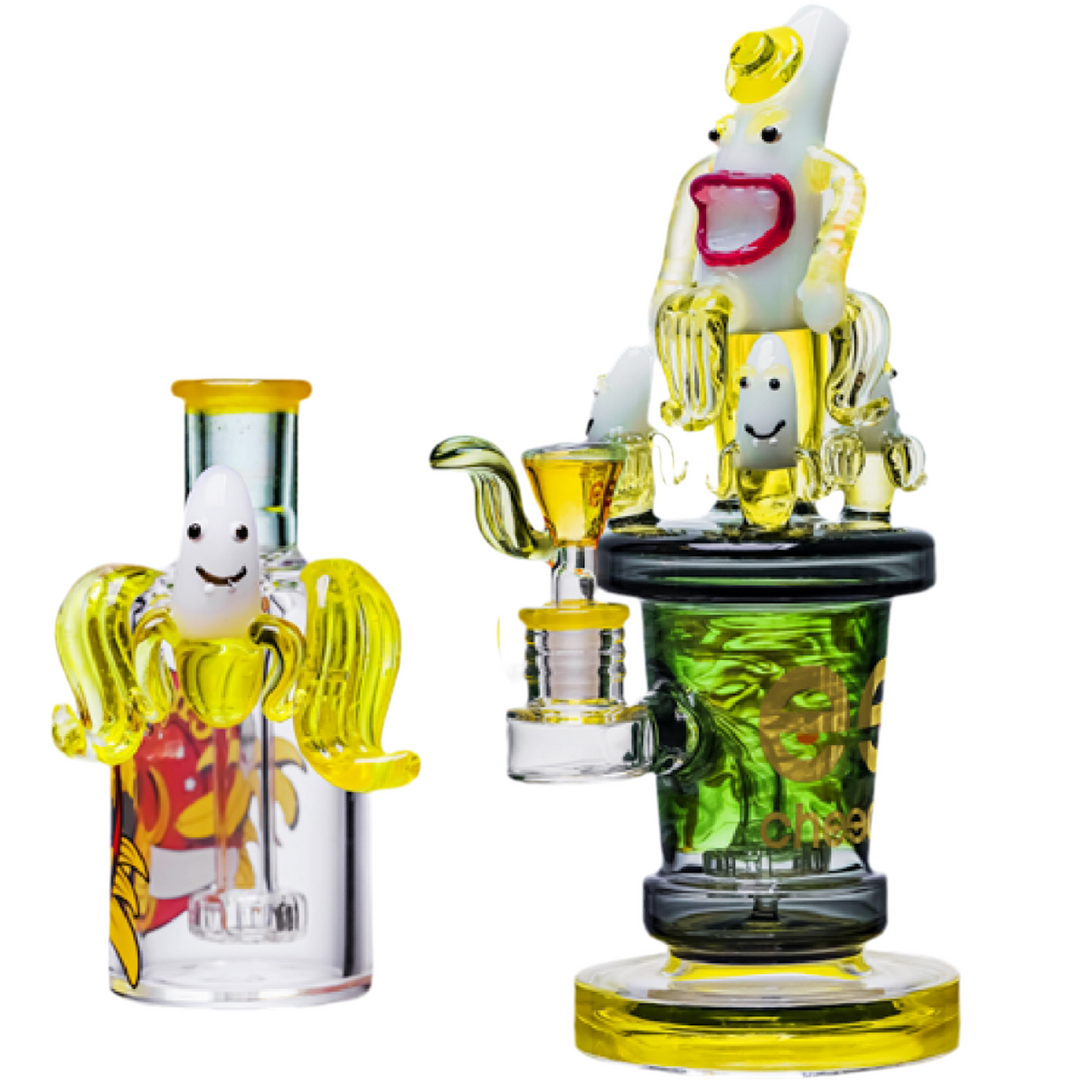 Cheech 10" Banana Tube with Ash Catcher (CHE-329)