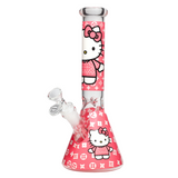 Arsenal Glass - 10" 5mm Kitty Glass Beaker (Design Vary)