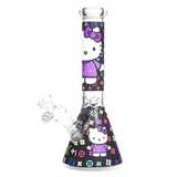 Arsenal Glass - 10" 5mm Kitty Glass Beaker (Design Vary)