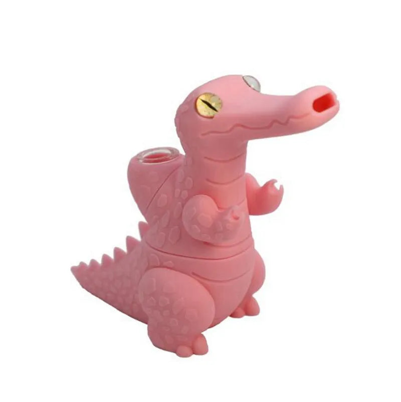 6" Arsenal Standing Alligator Water Pipe