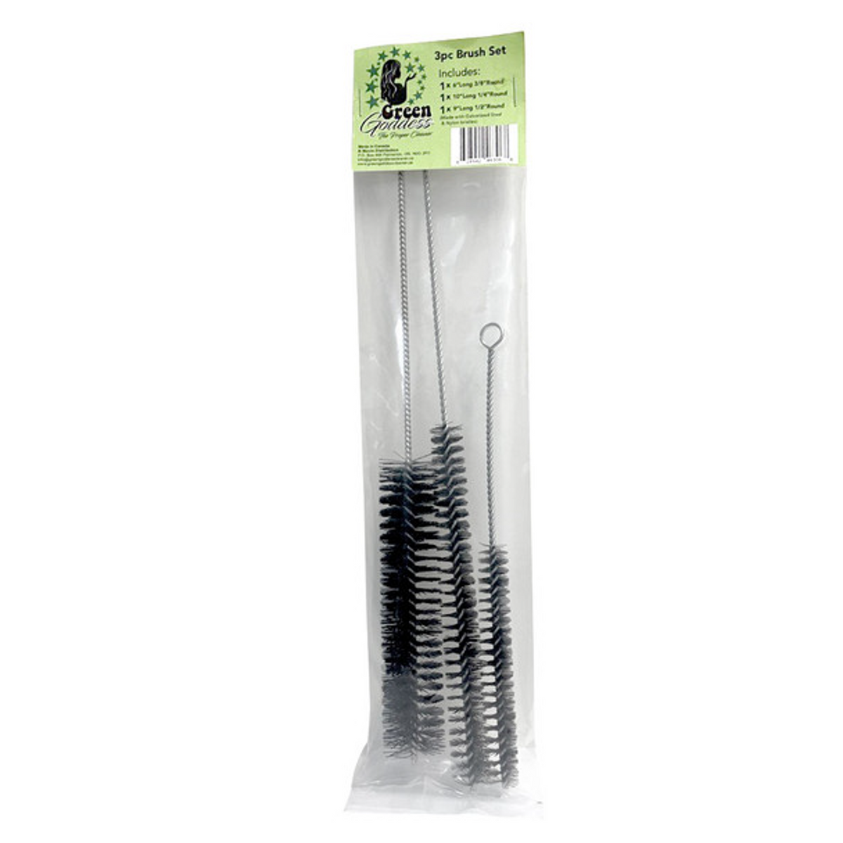 Green Goddess Cleaning Brushes - 3 Pack