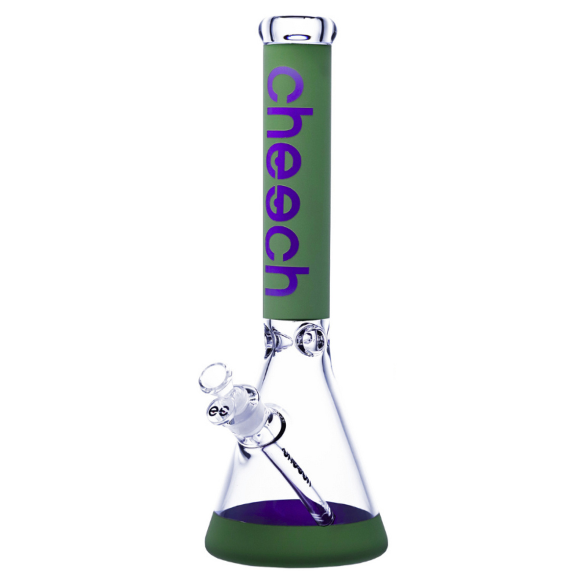 Cheech - 16" 7mm Cheech Matte Logo Beaker Bong (CH-122)