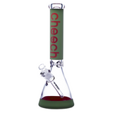 Cheech - 16" 7mm Cheech Matte Logo Beaker Bong (CH-122)