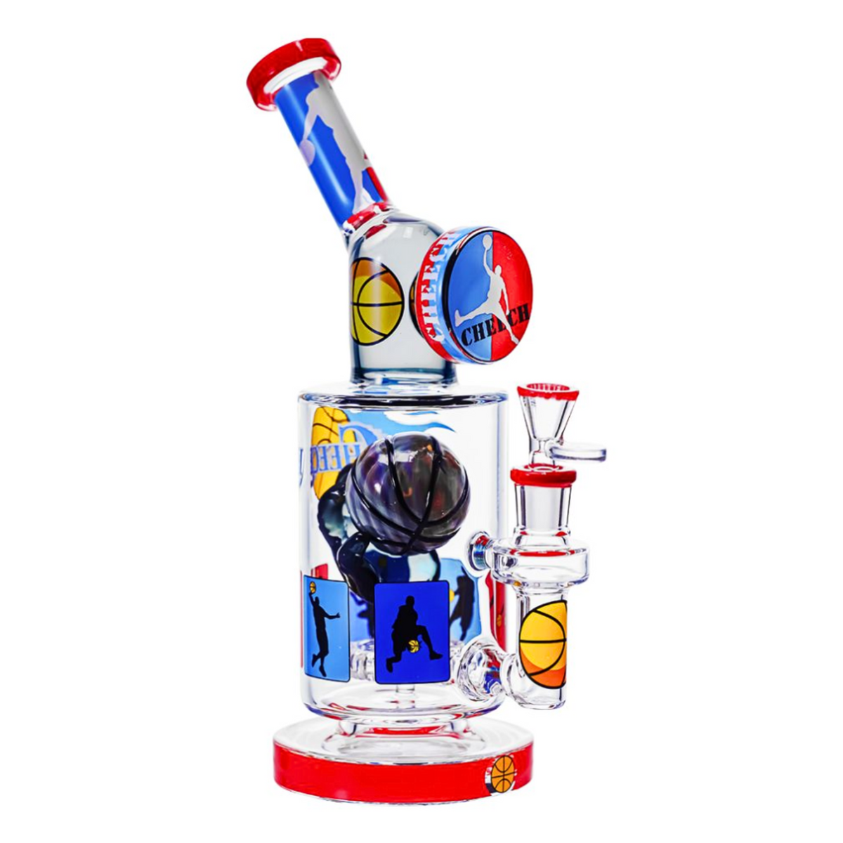 Cheech - 12" Dunked Out Drip Water Pipe (CHE-360)