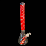 20" 9MM LOUIS VUITTON DECOR GLASS BONG - SUPREME