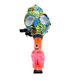 Silicone Gas Mask with Acrylic Tube