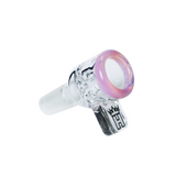 Hoss Glass 14mm Screen Bowl with Color Accents