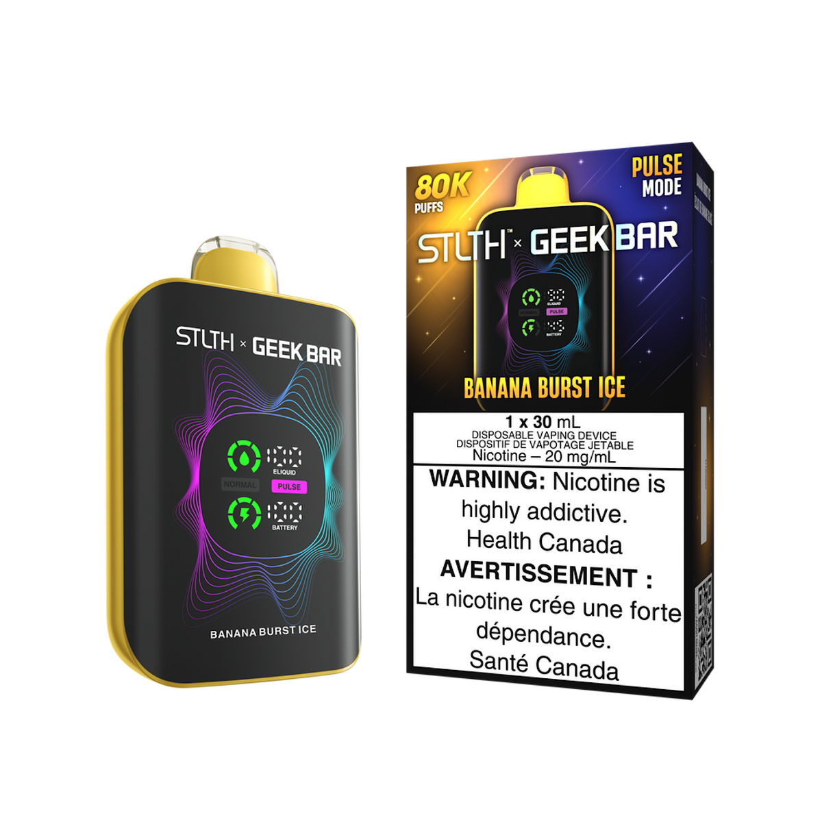 STLTH X GEEK BAR - 80K Puffs Disposable Vape