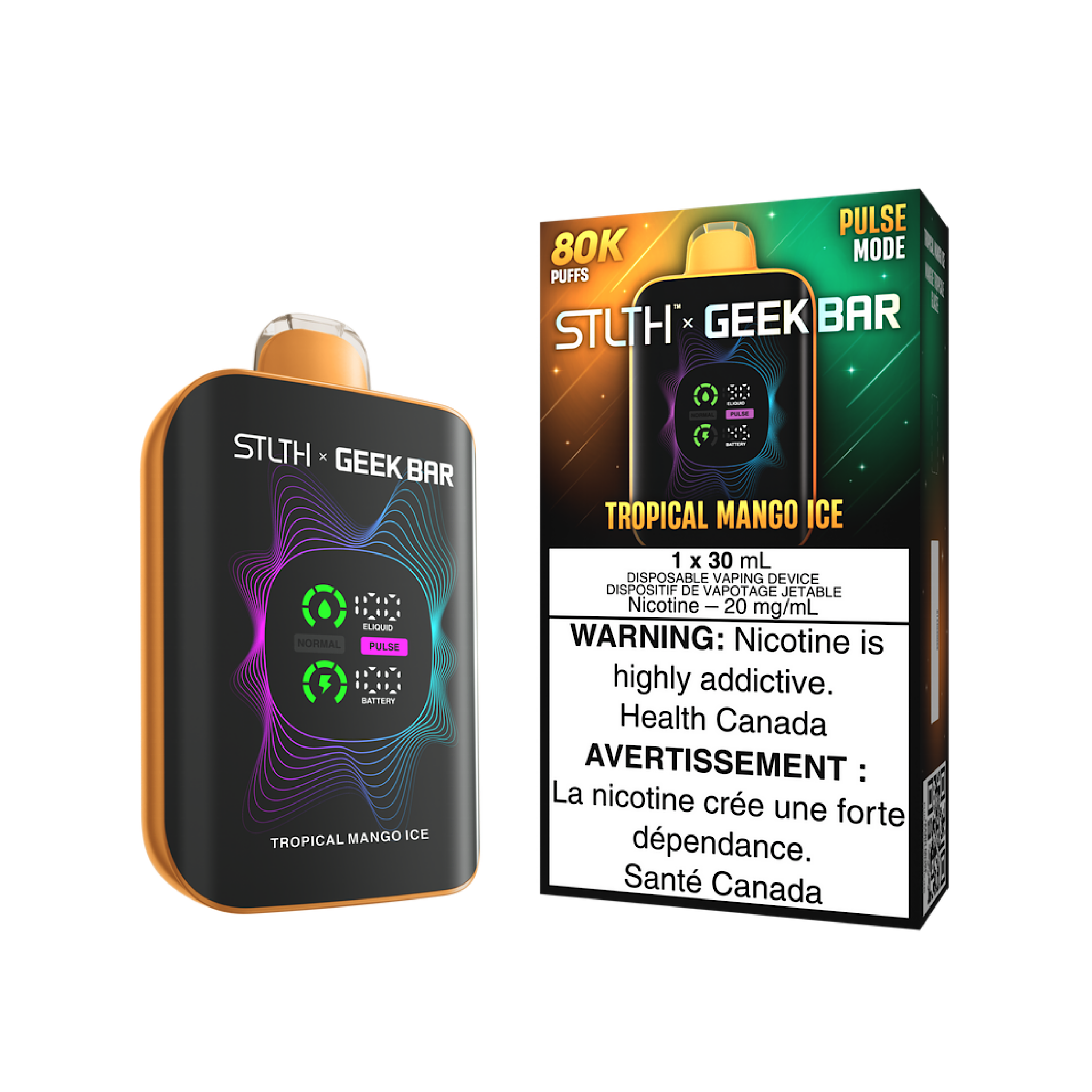 STLTH X GEEK BAR - 80K Puffs Disposable Vape