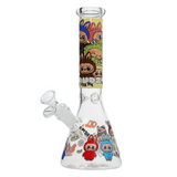 Arsenal Glass - 10" Cute Monster Beaker Bong