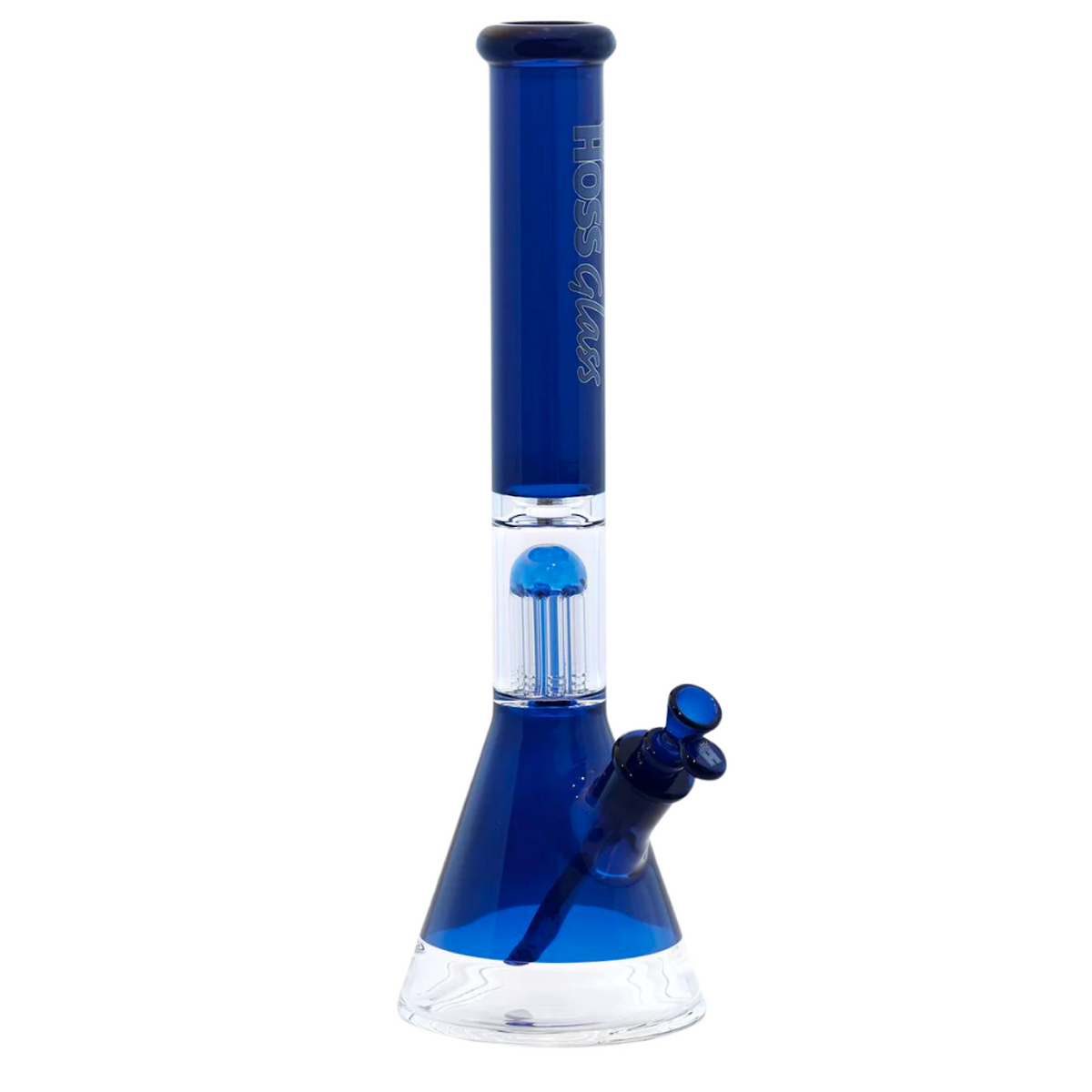 Hoss Glass - 18" Colored Beaker with 8 Arm Tree Percolator