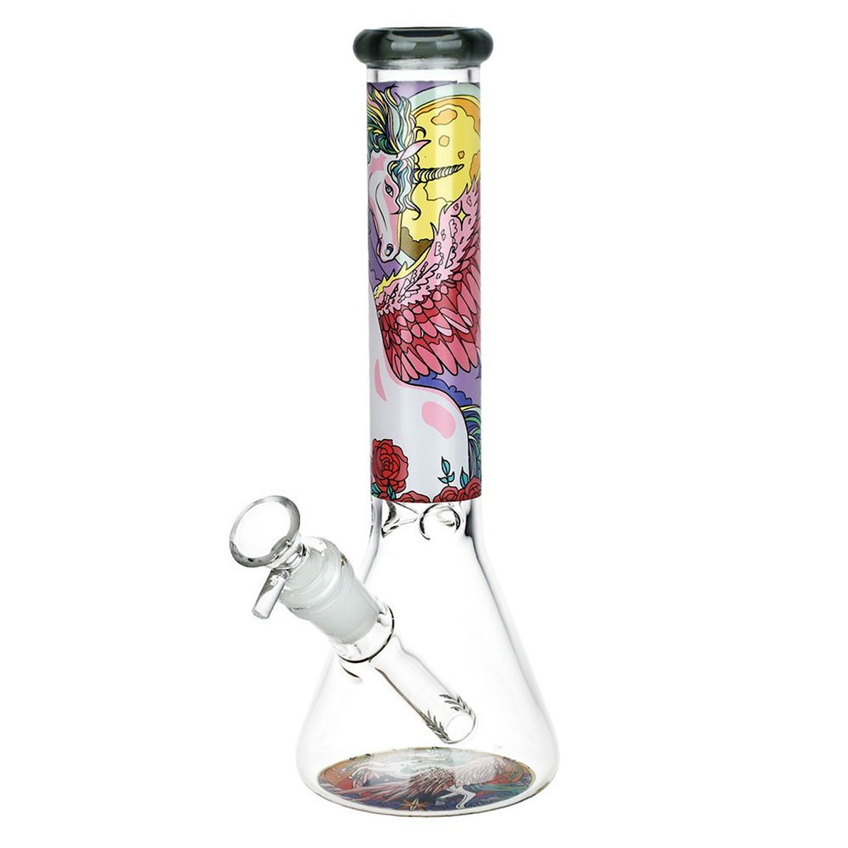 Unicorn Beaker Glass Water Pipe - 10" / 14mm