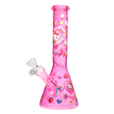 Arsenal Glass - 10" 5mm Kitty Glass Beaker (Design Vary)