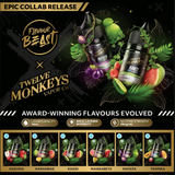 Flavour Beast x Twelve Monkeys Nic Salts - 30ml