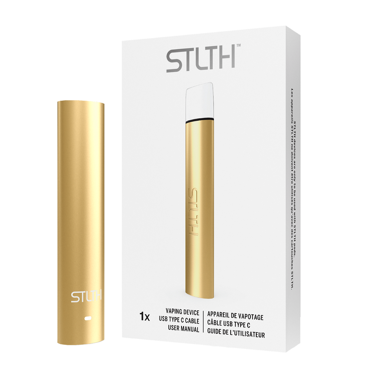 STLTH DEVICE TYPE C - GOLD METAL