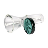 Red Eye Glass® - 14mm Leaf Stamped Handle Cone Pull-Out