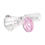 Red Eye Glass® - 14mm Leaf Stamped Handle Cone Pull-Out
