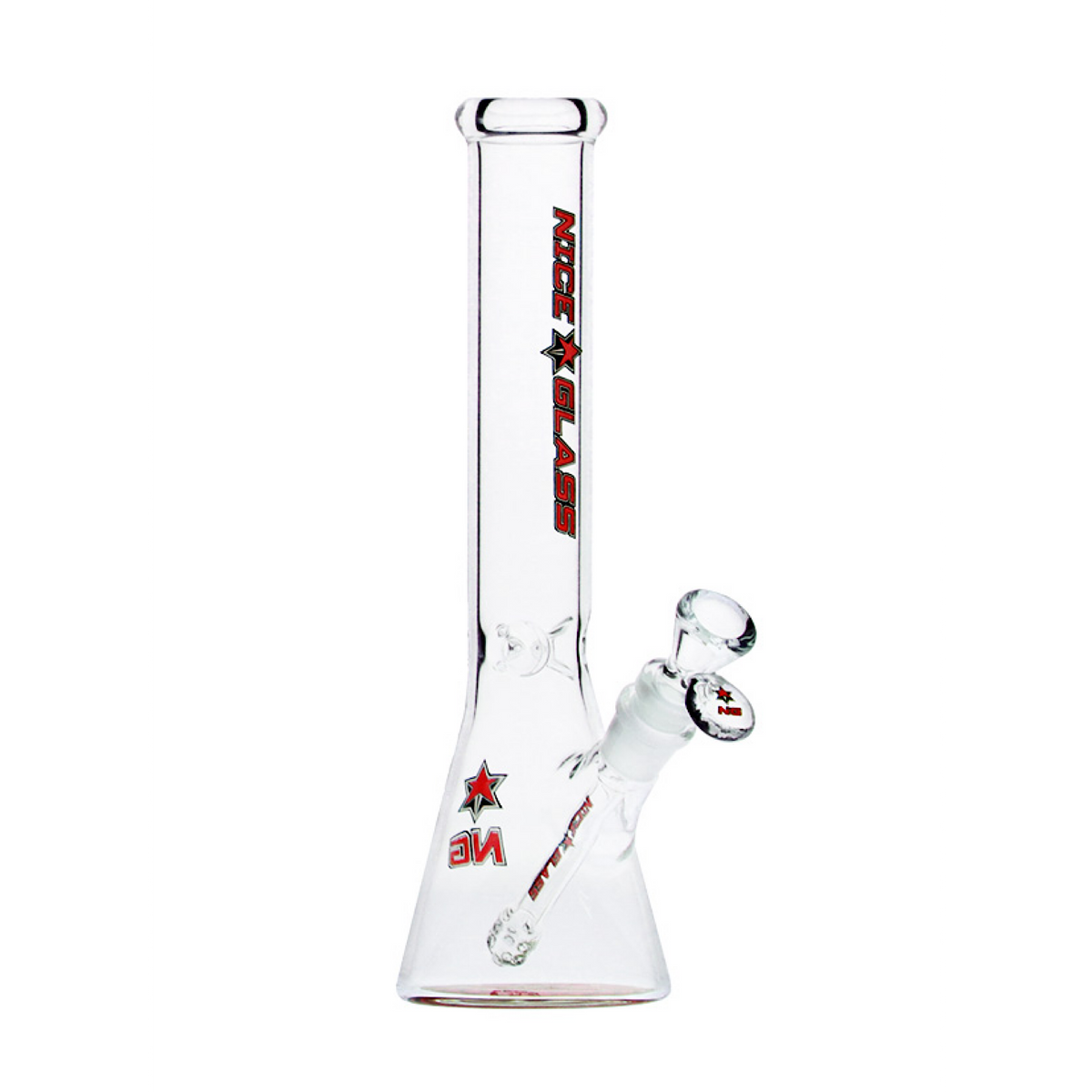 Nice Glass - 11" Slim Beaker with Bottom Design (YN1127)