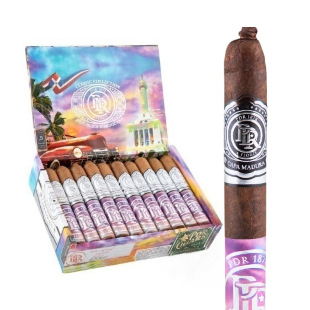 PDR 1878 Capa Maduro Toro (6x52) Cigar - Single