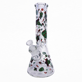 Infyniti -  14" Water Pipe with Sugar Skull Design