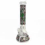 Infyniti - 14" Floral Water Pipe with Ice catcher