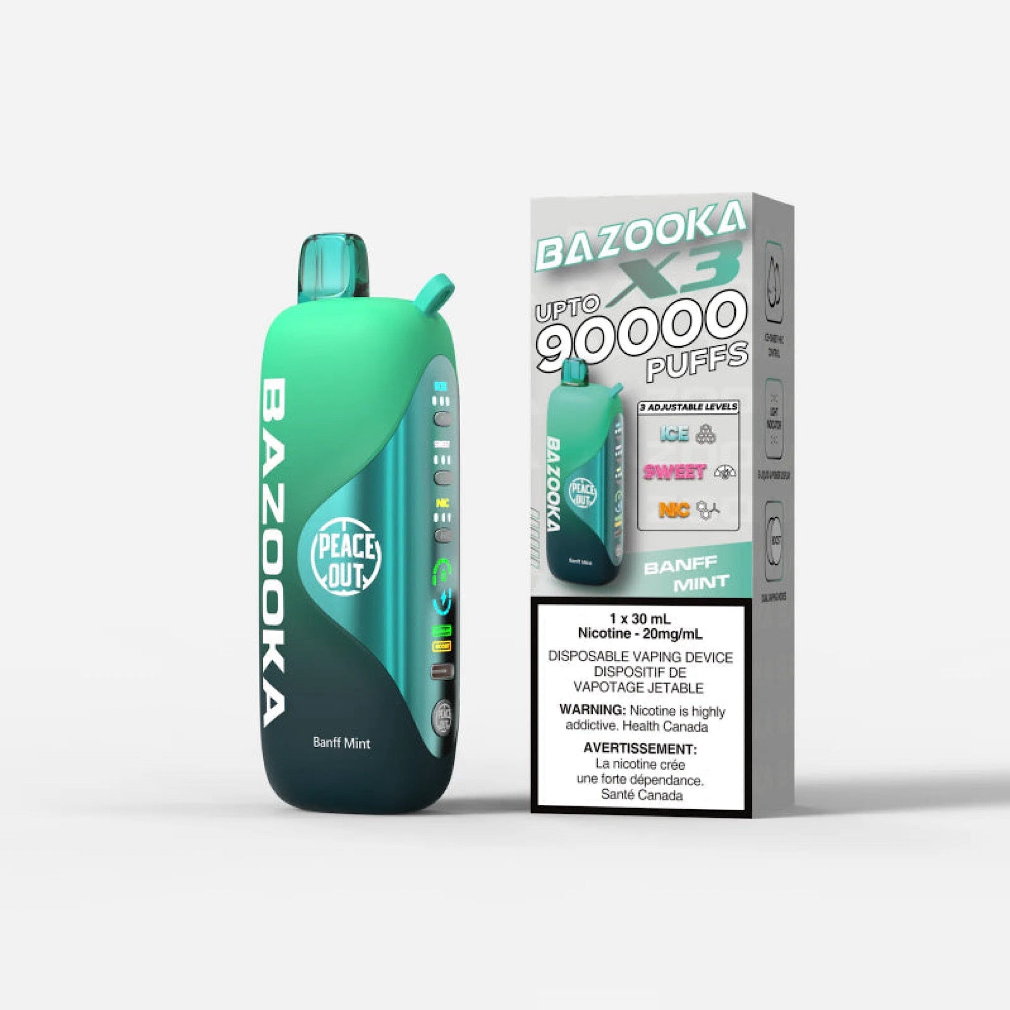 Bazooka X3 - 90K Puffs Disposable Vape Beast Vape Bazooka X3 - 90K Puffs Disposable Vape Beast Vape