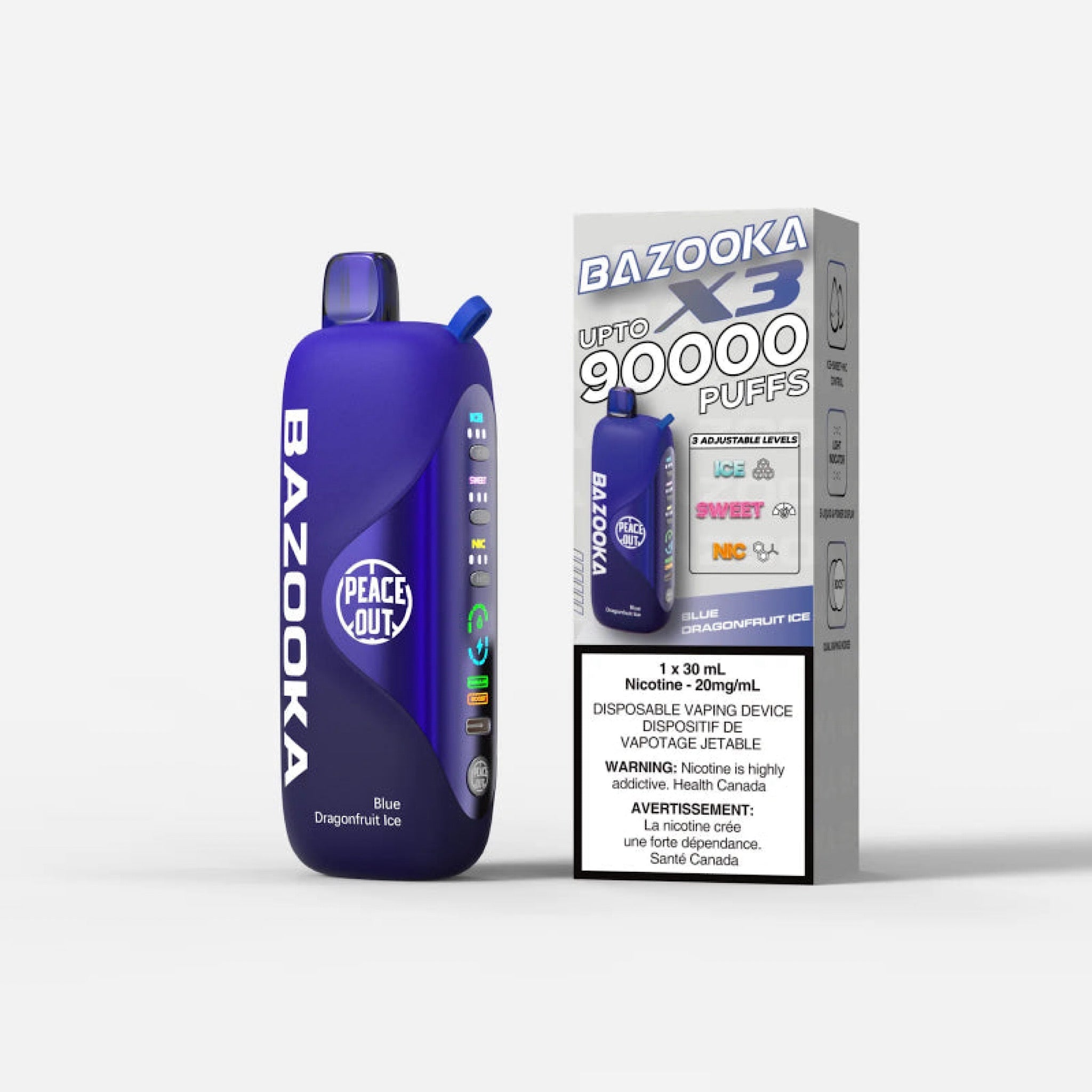 Bazooka X3 - 90K Puffs Disposable Vape