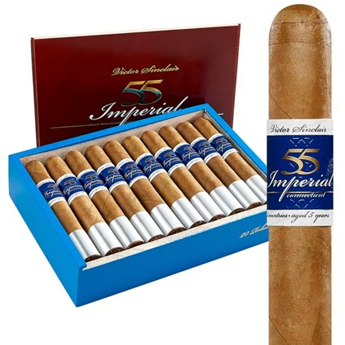 Victor Sinclair Serie '55' Imperial Connecticut Cigar (Single)