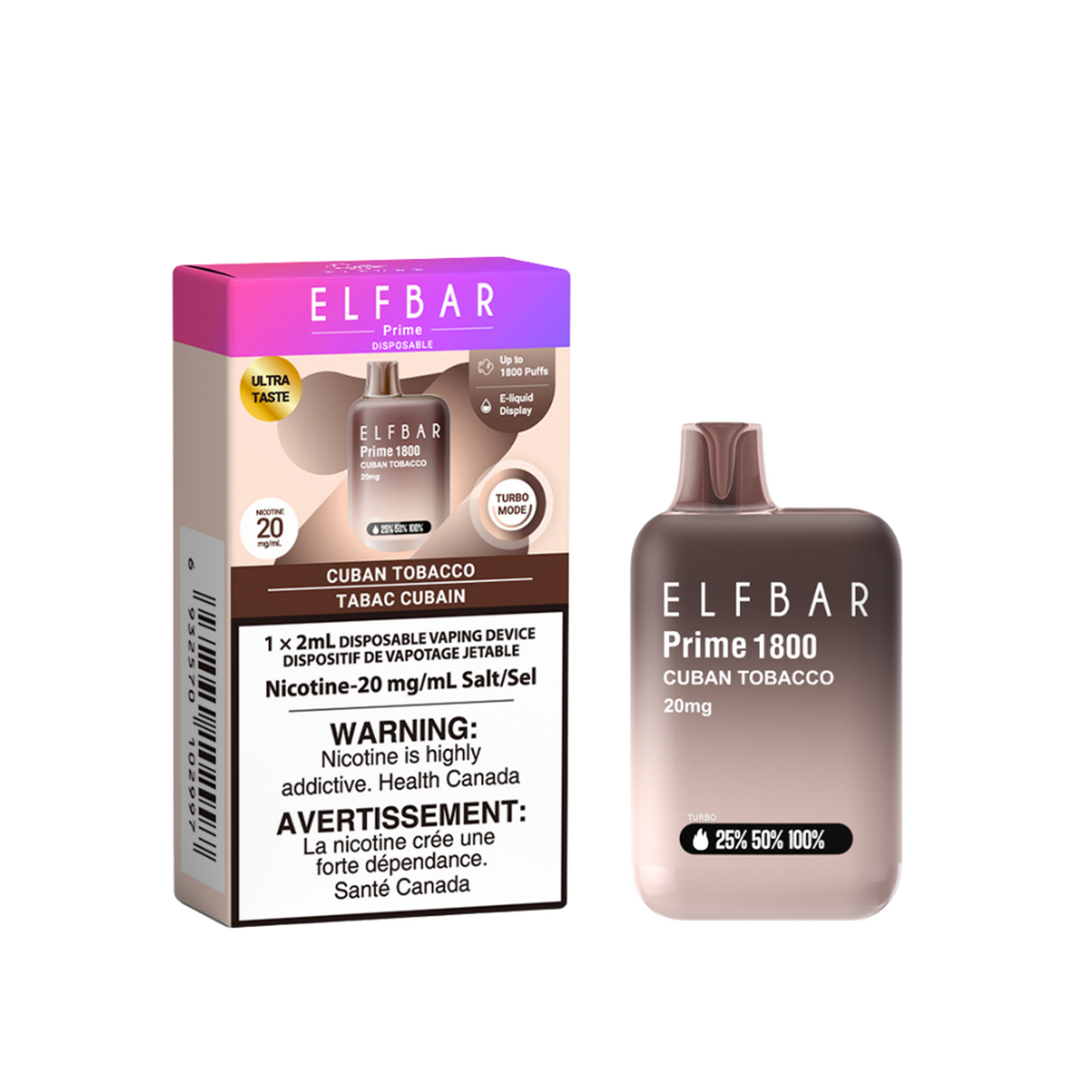 ELF BAR Prime 1800 Disposable Vape