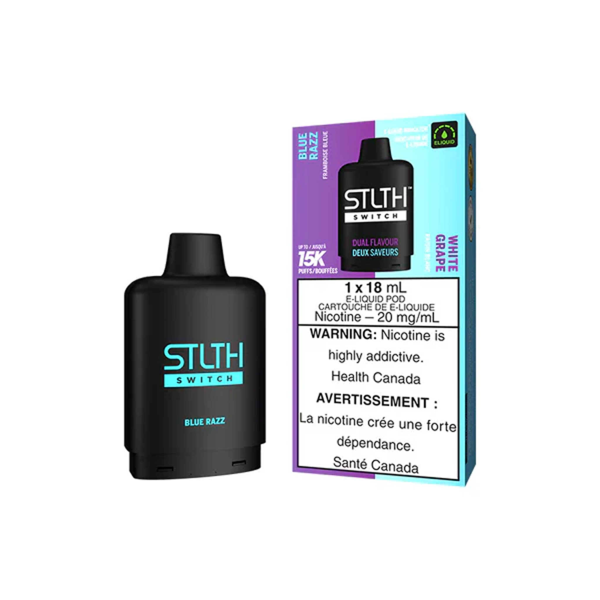 STLTH Switch 15K Dual Flavour Pods