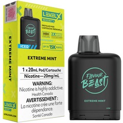 Level X Boost Pod - Flavour Beast: Extreme Mint Iced