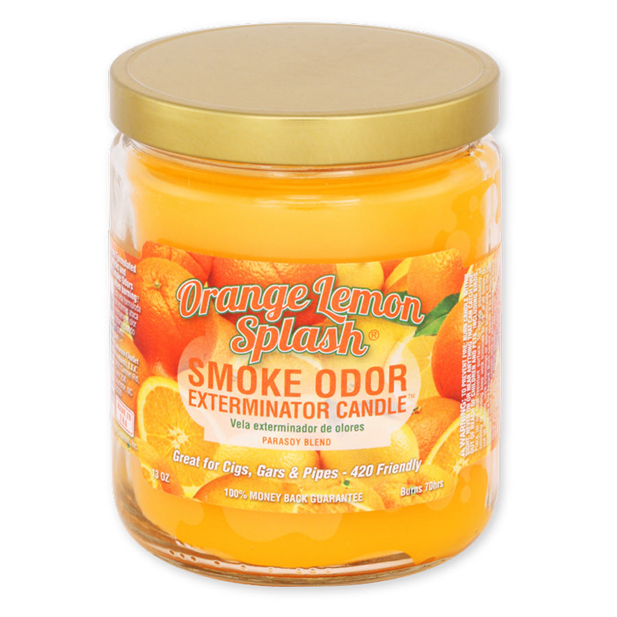 Smoke Odor Exterminator Candle - Orange Lemon Splash