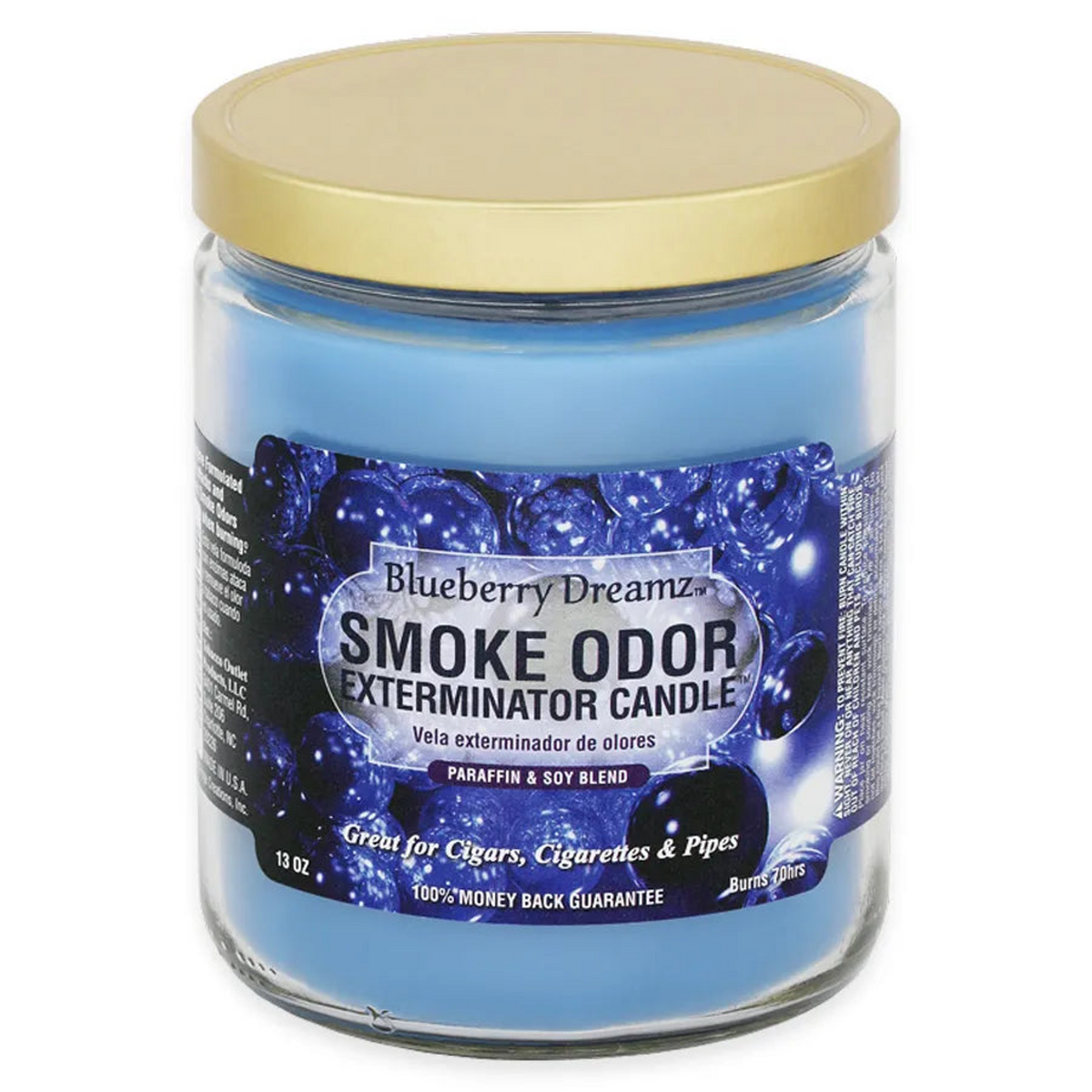 Smoke Odor Exterminator Candle - Blueberry Dreamz