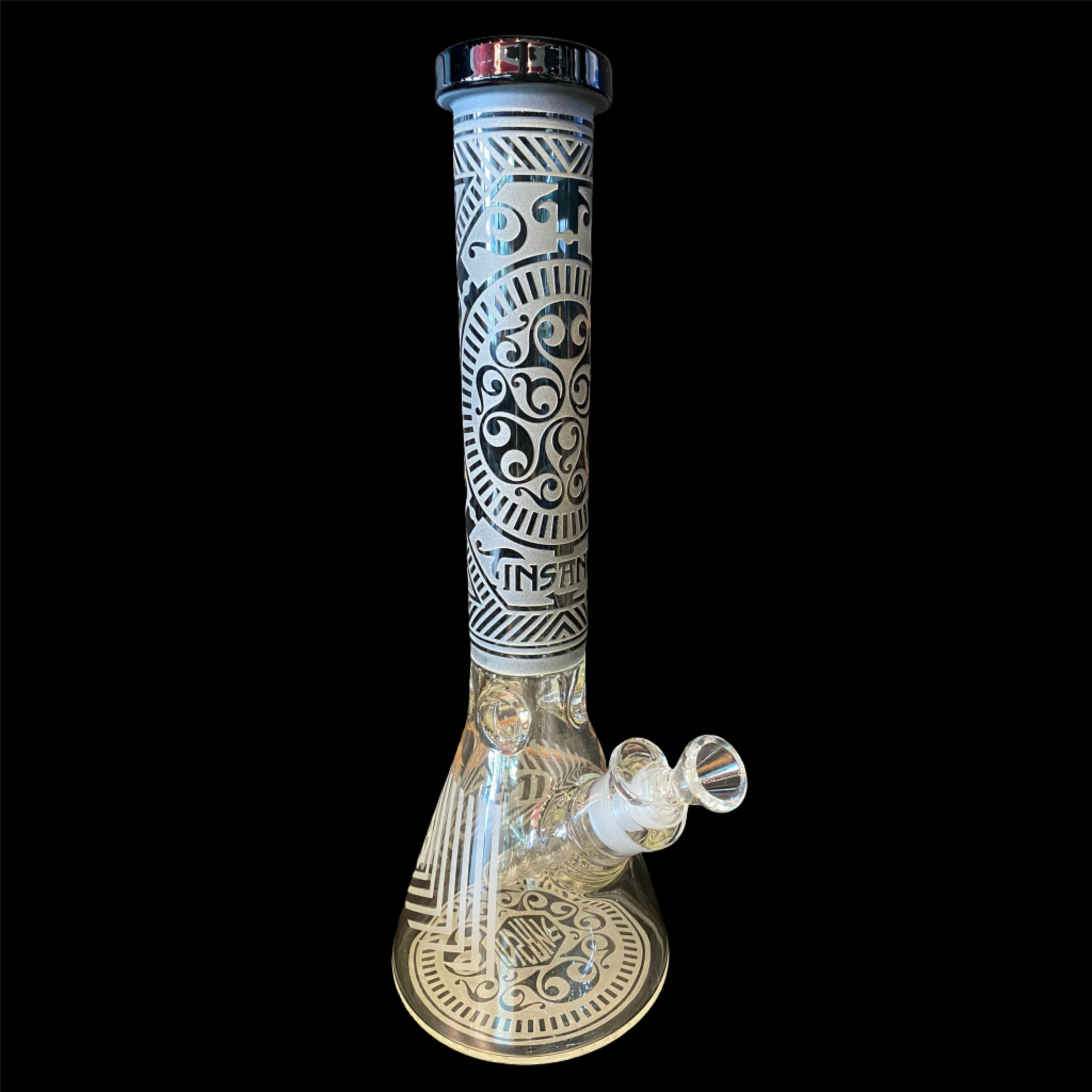 15" Insane Glass Bong Design