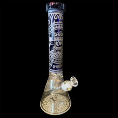 15" Insane Glass Bong Design