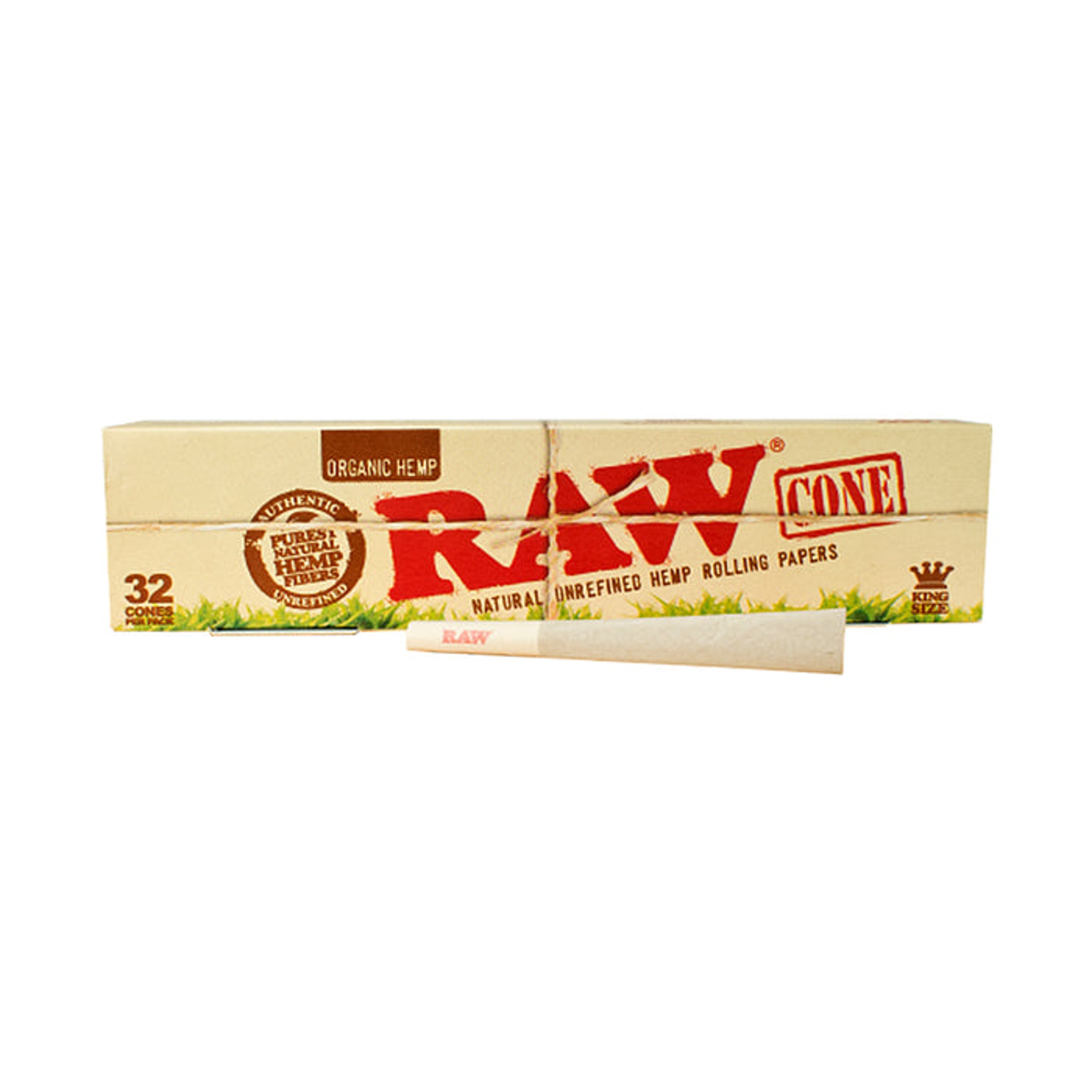 RAW Pre-Rolled Cones - King Size - Pack of 32
