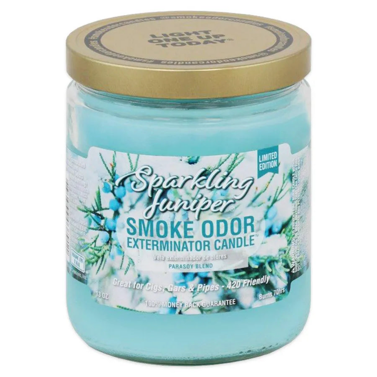 Smoke Odor Exterminator Candle - Sparkling Juniper