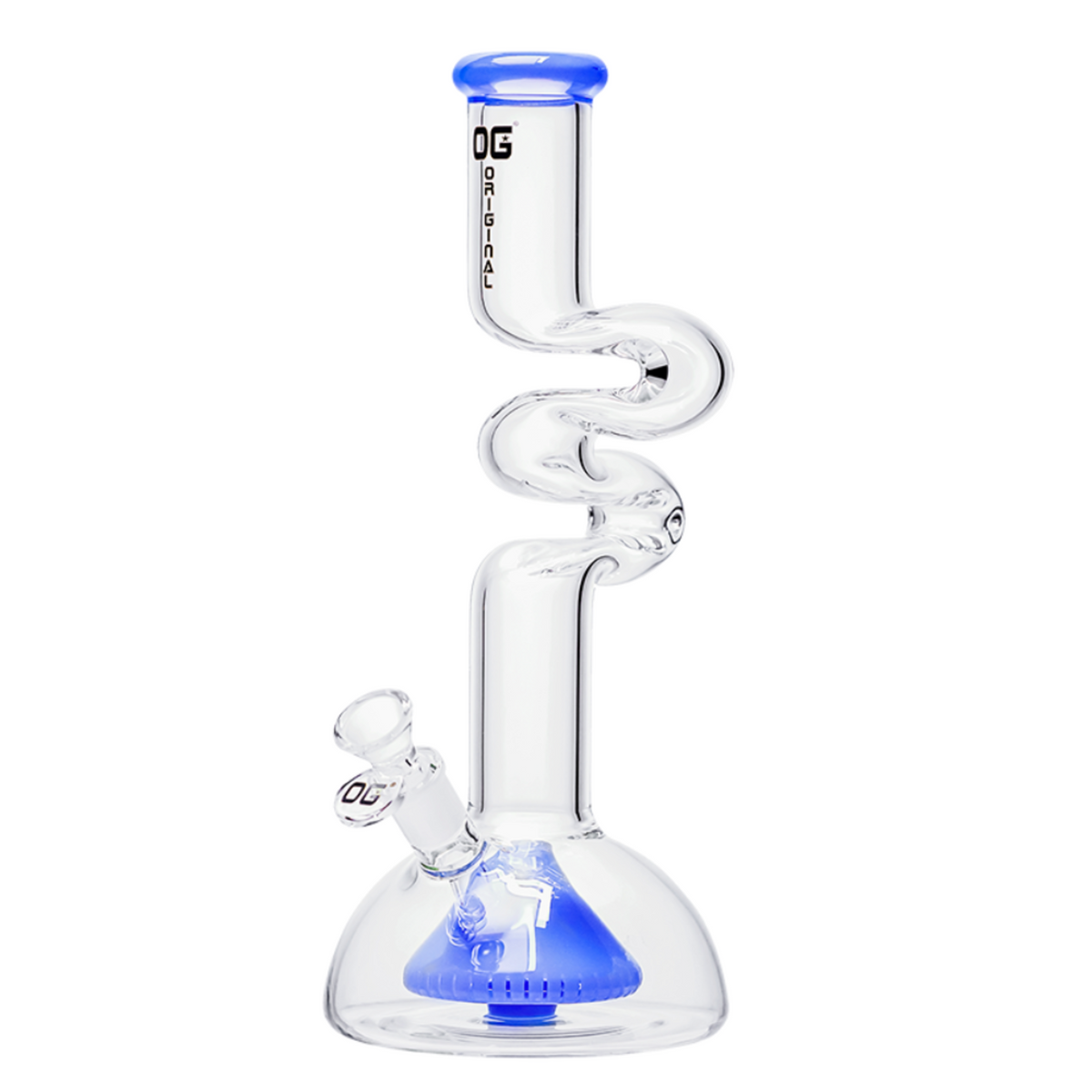 OG Original - 12" 5mm Twisted Dome Percolator Bong (OG-699)