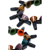 Preemo Glass - Tri-Color Twist Bowls