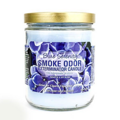 Smoke Odor Exterminator Candle - Blue Serenity