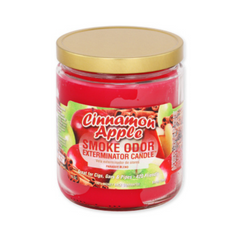 Smoke Odor Exterminator Candle - CINNAMON APPLE