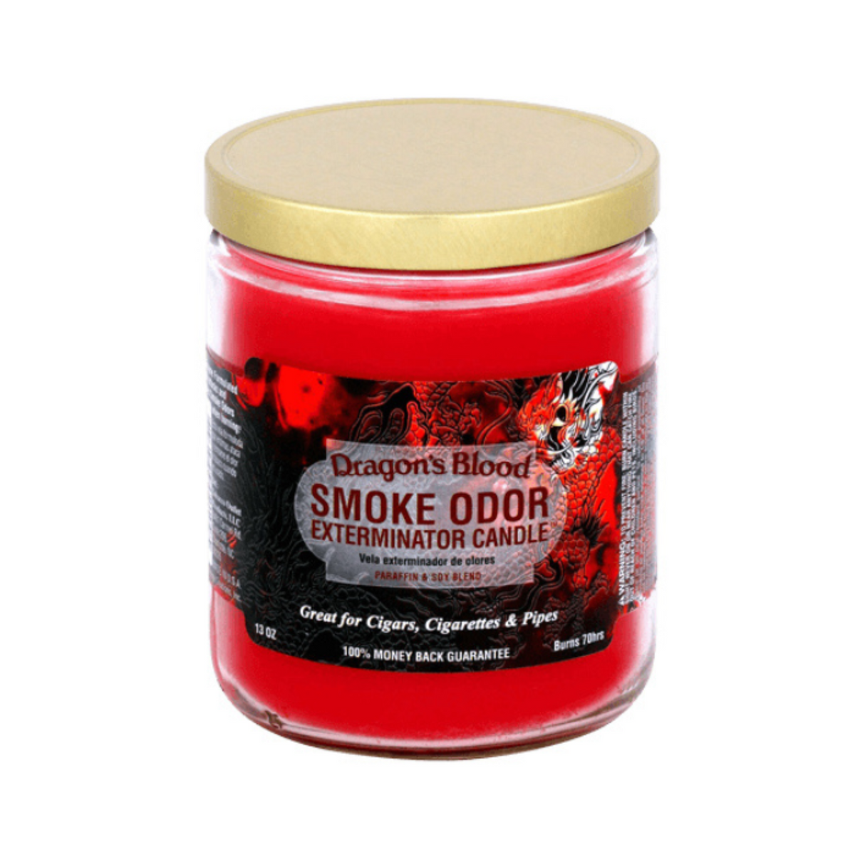 Smoke Odor Exterminator Candle - DRAGON'S BLOOD