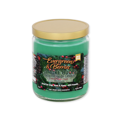 Smoke Odor Exterminator Candle - EVERGREEN AND BERRIES