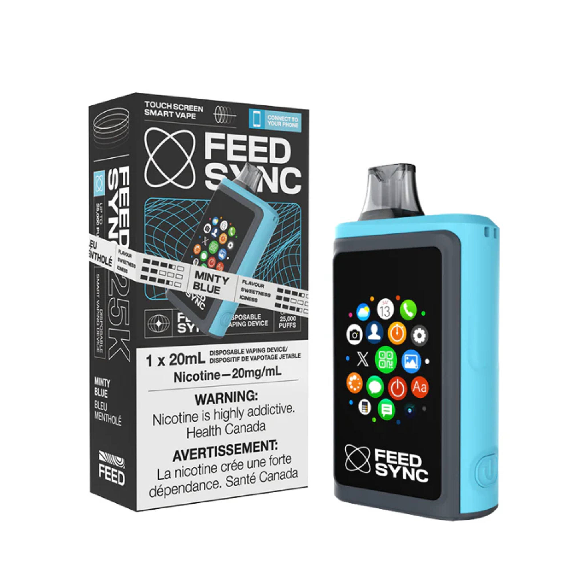 FEED SYNC 25k Puffs - SMART DISPOSABLE VAPE